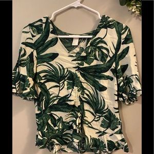 Cute tropical top